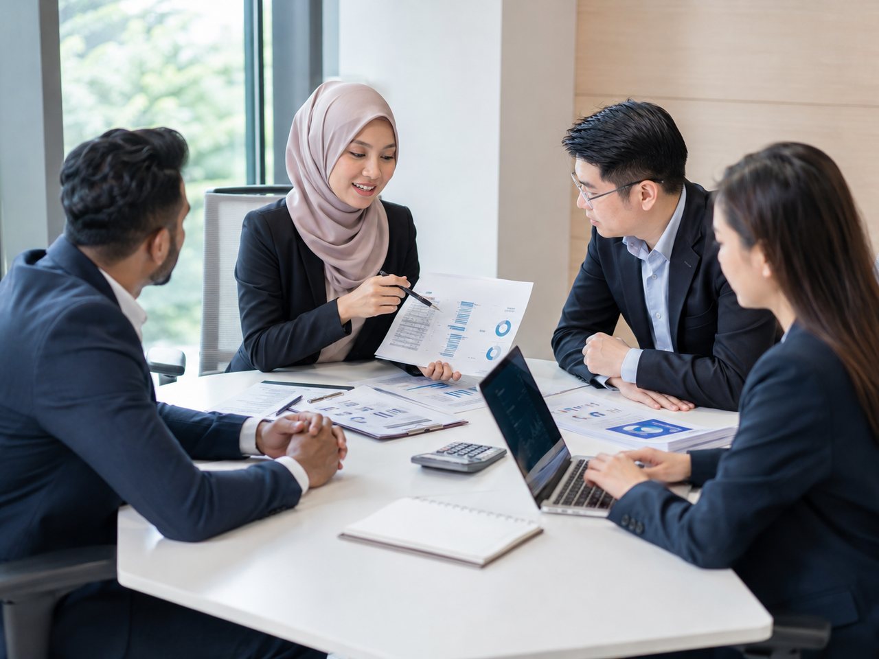YCK Consulting advising an SME client in Johor Bahru